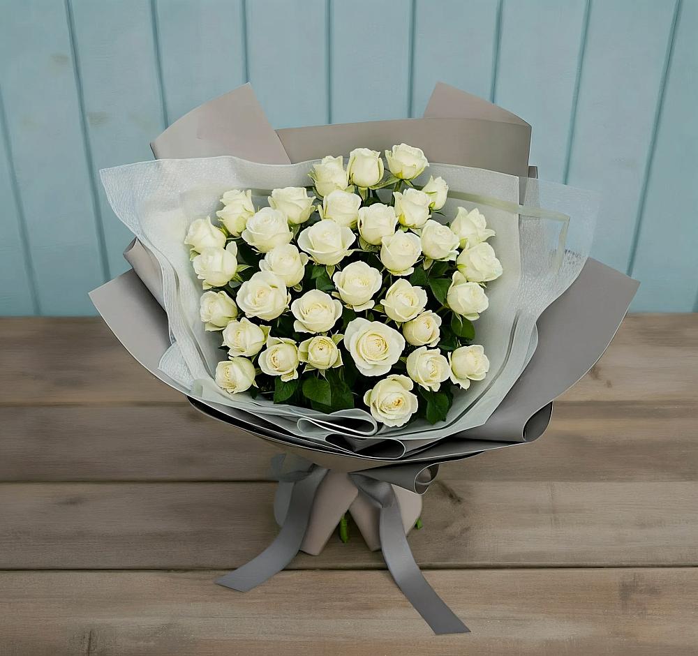 Букет Белоснежная нежность в Нижнеудинске
