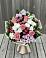 Букет цветов из: Альстромерии, Гвоздики, Розы и Хризантемы в Нижнеудинске