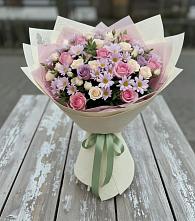 Букет цветов из:  Розы и Хризантемы в Нижнеудинске