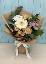 Букет цветов из:  Герберы и Хризантемы в Нижнеудинске
