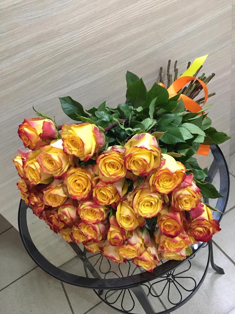 Букет Желтые розы в Нижнеудинске