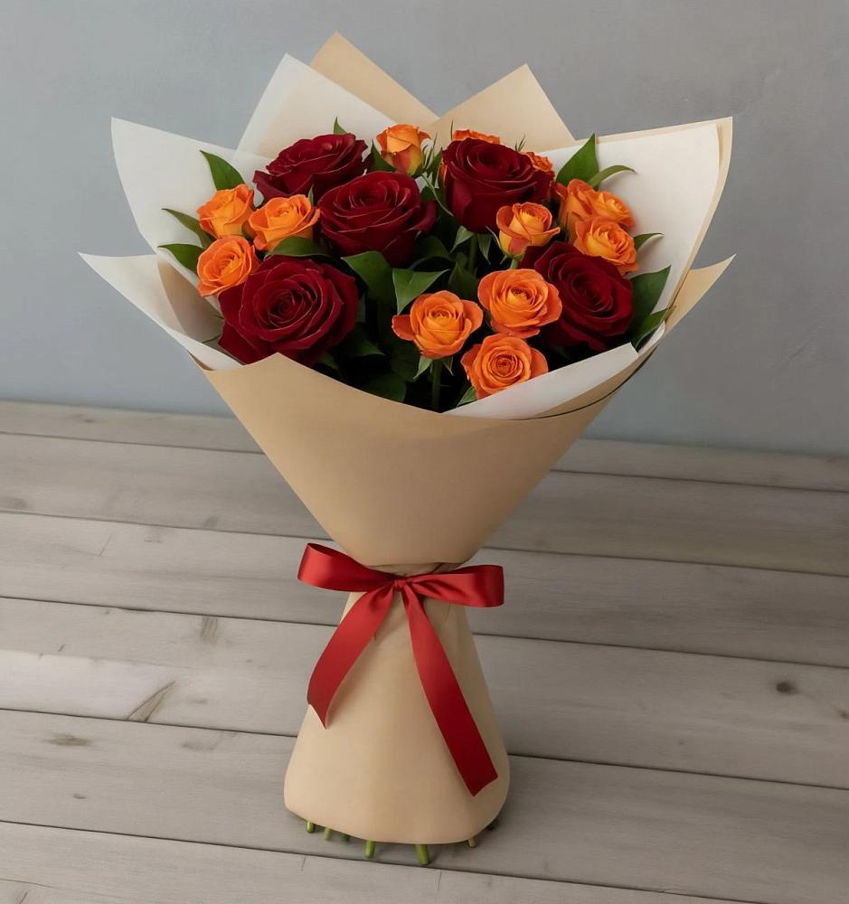 Букет Любовь и восторг в Нижнеудинске